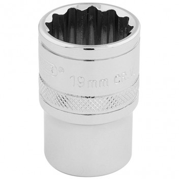 Draper Expert 33231 - 1/2" Square Drive Hi-Torq&#174; 12 Point Socket (19mm)