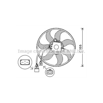 AVA VN7534 - Cooling Fan