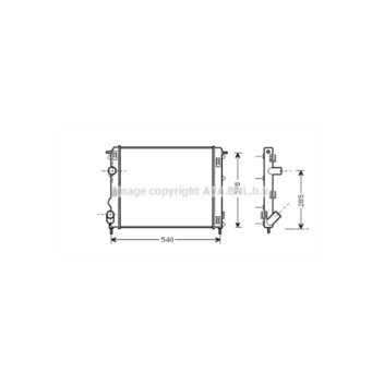 AVA RTA2269 - Radiator