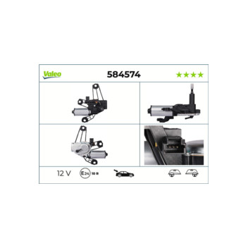 Valeo 584574 - Wiper Motor (Rear)