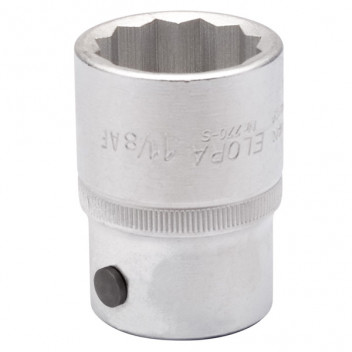 00492 - 1.1/8" 3/4" Square Drive Elora Bi-Hexagon Socket