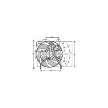 AVA PE7539 - Cooling Fan