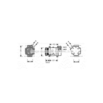 AVA CNAK238 - Compressor (A/C)