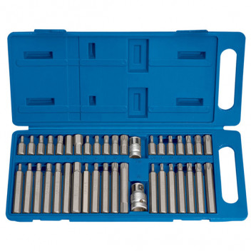 Draper 33323 - Draper TX-STAR&#174; Hexagon and Spline Mechanic's Bit Set (40 Piece)