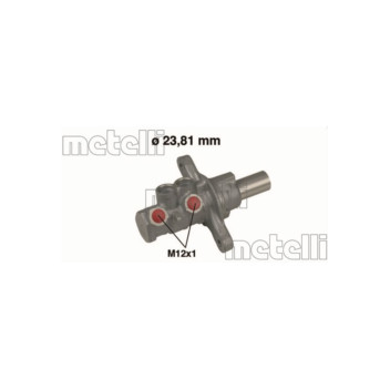 Metelli 05-0522 - Brake Master Cylinder