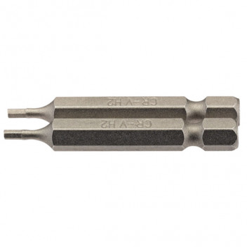 Draper 64244 - 2mm 1/4" Hex. Hexagonal Insert Bit 50mm Long x 2