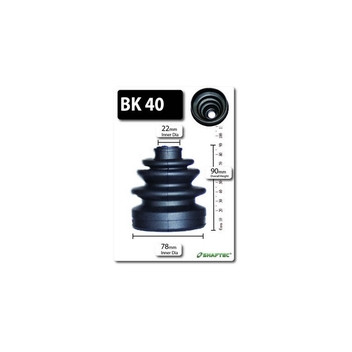 Shaftec BK40 - CV Boot Kit (Front Outer)