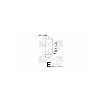  V991864 - Exhaust Valve