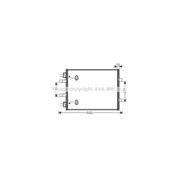 AVA OL5480 - Condenser (A/C)