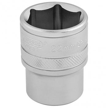 Draper Expert 16613 - 1/2" Square Drive 6 Point Metric Socket (22mm)