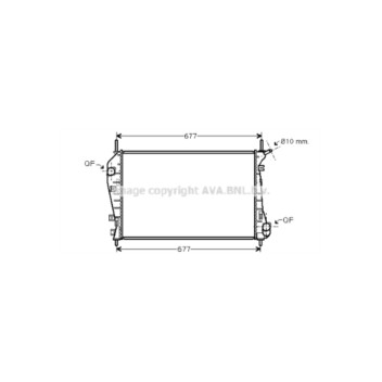 AVA FDA2337 - Radiator