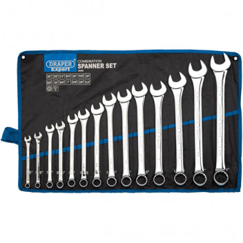 Draper Expert 29548 - Imperial Combination Spanner Set (14 Piece)