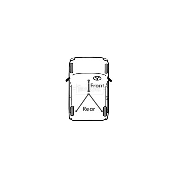 Borg & Beck BKB2340 - Brake Cable (Rear Left Hand+Right Hand)