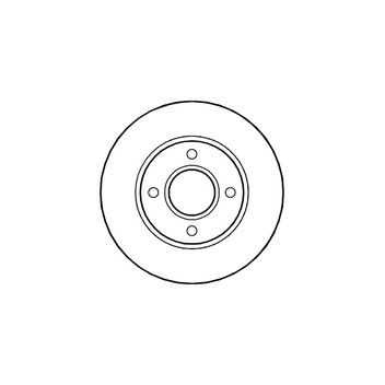 PPF DS5004 - Brake Disc (Front)