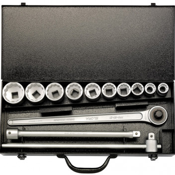 00385 - 3/4" Square Drive Metric Socket Set (13 Piece)