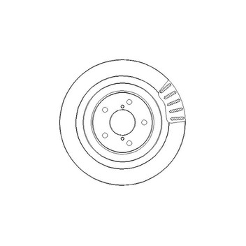PPF DS6845 - Brake Disc (Rear)