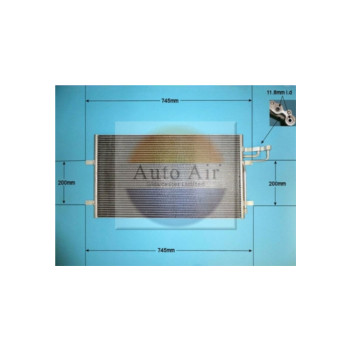 Auto Air 16-1311 - Condenser (A/C)