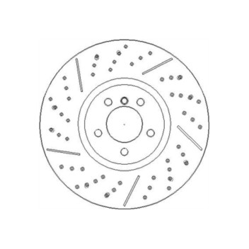PPF DS7613 - Brake Disc (Front)