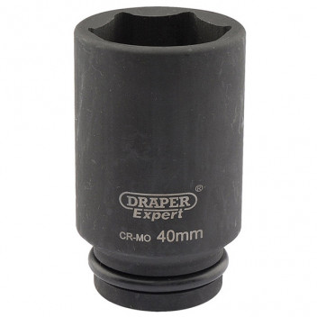 Draper Expert 05071 - Expert 40mm 3/4" Square Drive Hi-Torq&#174; 6 Point Deep Impact Socket