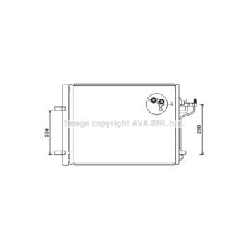 AVA FD5488D - Condenser (A/C)