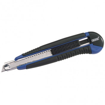 Draper 72145 - 9mm Retractable Knife with 12 Segment Blade