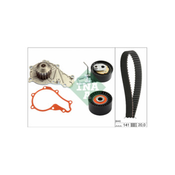 INA 530069830 - Timing Belt-Water Pump Kit