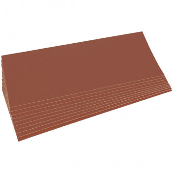 Draper 59106 - Ten 280 x 115mm Aluminium Oxide Sanding Sheets