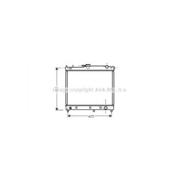 AVA SZA2055 - Radiator
