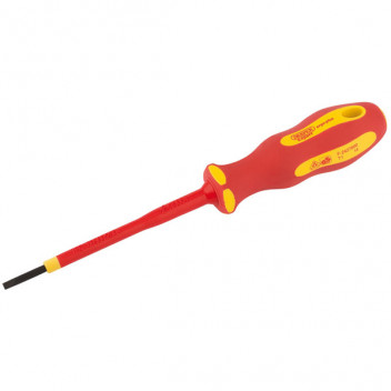 Draper 64367 - Ergo Plus® VDE 2.5mm x 75 mm Plain Slot Screwdriver