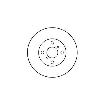 PPF DS6583 - Brake Disc (Front)