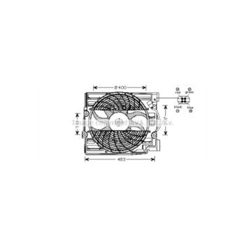 AVA BW7509 - Cooling Fan