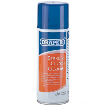 Draper 41925 - 400ml Brake and Clutch Cleaner Spray
