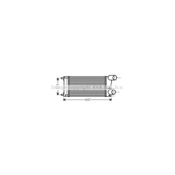 AVA PEA4337 - Intercooler