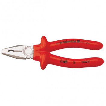 Draper 21453 - Knipex 200mm Fully Insulated S Range Combination Pliers