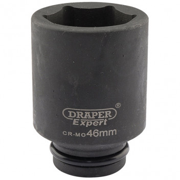 Draper Expert 05077 - Expert 46mm 3/4" Square Drive Hi-Torq&#174; 6 Point Deep Imp