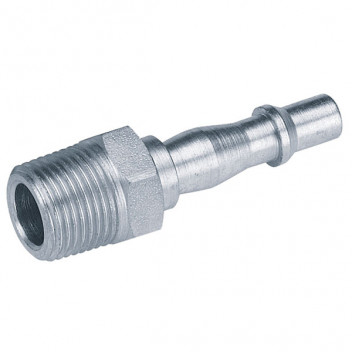 Draper 25835 - 3/8" BSP Male Thread PCL Air Line Adaptor Pack of 5