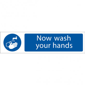 Draper 73157 - 'Wash Your Hands' Mandatory Sign