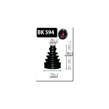 Shaftec BK594 - CV Boot Kit (Front Inner)