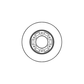 PPF DS6492 - Brake Disc (Front)
