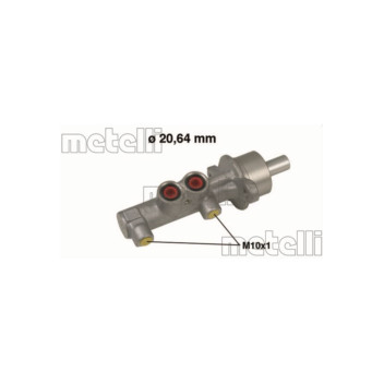 Metelli 05-0538 - Brake Master Cylinder