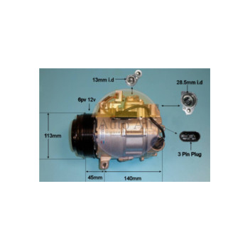 Auto Air 14-1280P - Compressor (A/C)