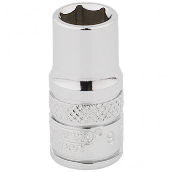 Draper Expert 48567 - 1/4" Square Drive Hi-Torq&#174; 6 Point Socket (9/32")