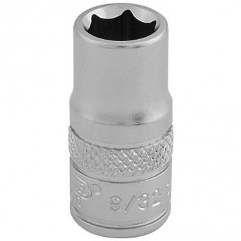 Draper Expert 16521 - 1/4" Square Drive Imperial Socket (9/32")