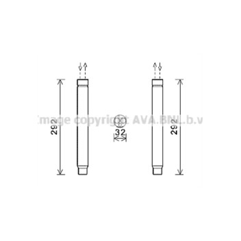 AVA BWD445 - Receiver Dryer