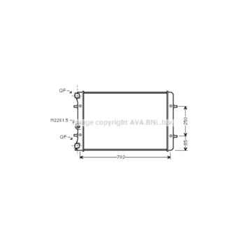 AVA AI2129 - Radiator