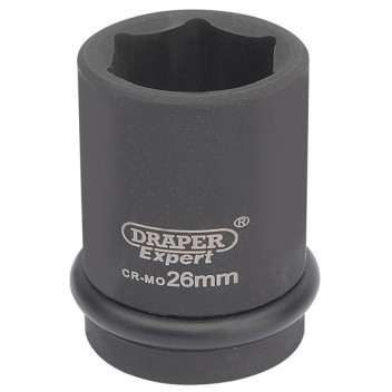 Draper Expert 05007 - Expert 26mm 3/4" Square Drive Hi-Torq&#174; 6 Point Impact Socket