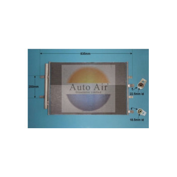 Auto Air 16-1436 - Condenser (A/C)