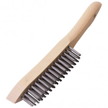 Draper Expert 31563 - Expert 310mm Heavy Duty 4 Row Wire Scratch Brush