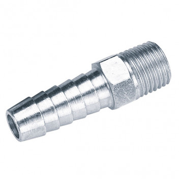 Draper 25843 - 1/4" Taper 3/8" Bore PCL Male Screw Tailpieces Pack of 5