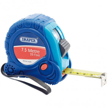 Draper 75300 - 7.5M/25ft x 25mm Measuring Tape